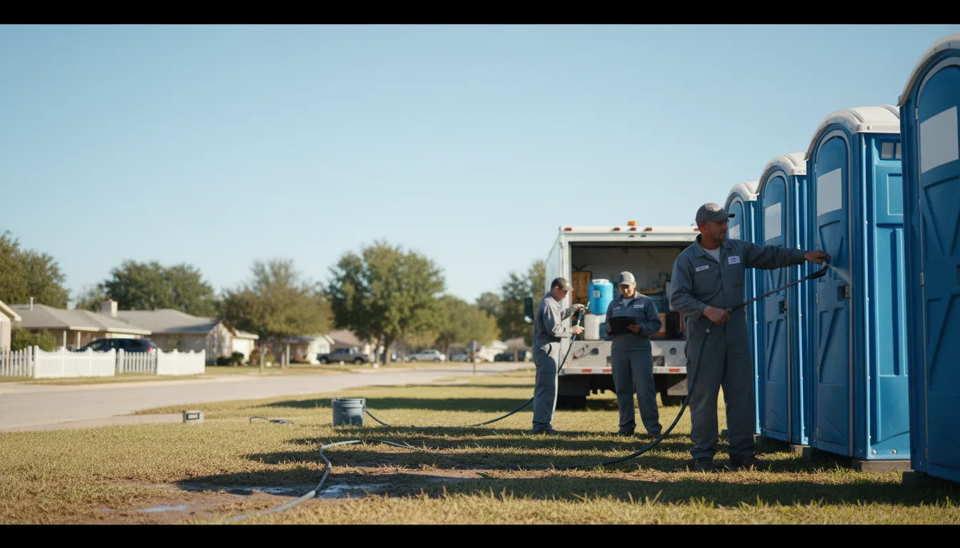 Long-Term Portable Toilet Rental in Bluffton, OH near me